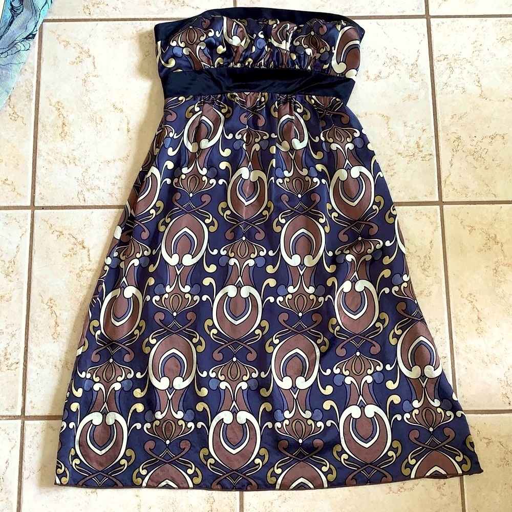Beautiful Silk Dress Small Matty M - Picture 2 of 16